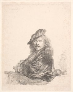 Autorretrato de Rembrandt van Rijn