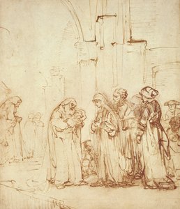 Simeón y Jesús en el Templo de Rembrandt van Rijn