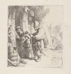 Vendedor de veneno para ratas (Szczurołap) de Rembrandt van Rijn