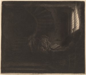 San Jerónimo en una cámara oscura