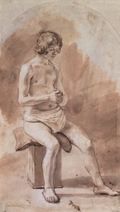 Estudio de un joven desnudo