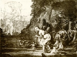 Susana y los ancianos de Rembrandt van Rijn