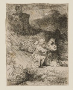 La agonía en el huerto de Rembrandt van Rijn