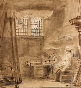 El estudio del artista