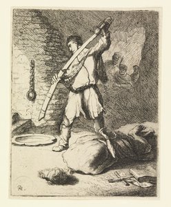 La Decapitación de Juan el Bautista de Rembrandt van Rijn