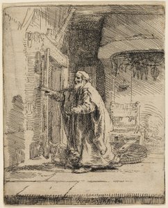 La ceguera de Tobit: La placa más grande de Rembrandt van Rijn