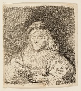 El jugador de cartas de Rembrandt van Rijn