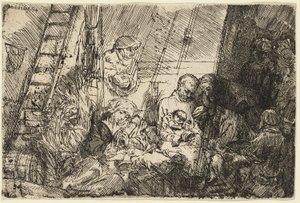 La circuncisión en el establo de Rembrandt van Rijn