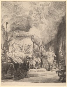 La muerte de la Virgen de Rembrandt van Rijn