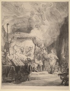 La muerte de la Virgen de Rembrandt van Rijn
