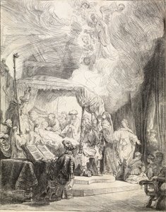 La muerte de la Virgen de Rembrandt van Rijn