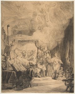 La muerte de la Virgen, 1639 de Rembrandt van Rijn