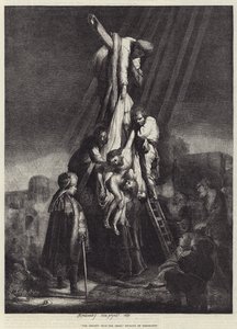 El Descendimiento de la Cruz de Rembrandt van Rijn