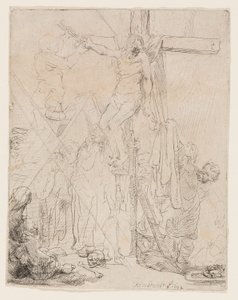 El Descendimiento de la Cruz: Un boceto de Rembrandt van Rijn