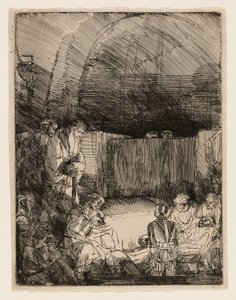 El entierro de Rembrandt van Rijn
