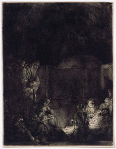 el entierro de Rembrandt van Rijn