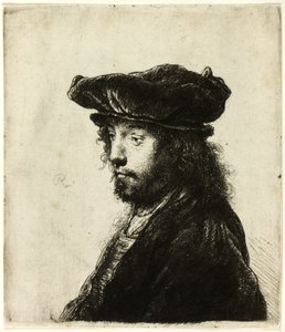 La cuarta cabeza oriental de Rembrandt van Rijn