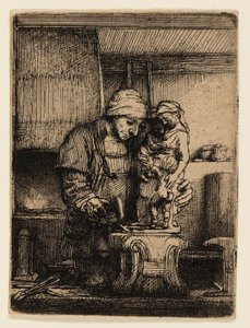 El orfebre de Rembrandt van Rijn