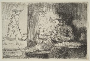 El Jugador de Golf de Rembrandt van Rijn