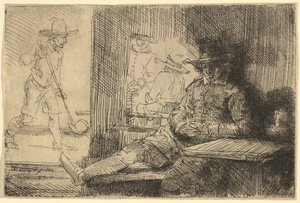 El Jugador de Golf de Rembrandt van Rijn