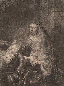 La gran novia judía, 1635 de Rembrandt van Rijn
