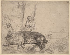 El Cerdo de Rembrandt van Rijn