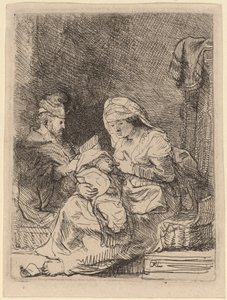 La Sagrada Familia de Rembrandt van Rijn