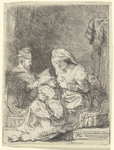 La Sagrada Familia de Rembrandt van Rijn
