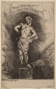 La imagen que vio Nabucodonosor de Rembrandt van Rijn