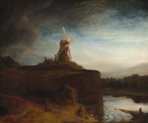 El molino, 1645-1648 de Rembrandt van Rijn
