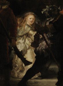 La ronda nocturna (detalle), 1642 de Rembrandt van Rijn