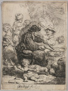 La mujer de los panqueques de Rembrandt van Rijn