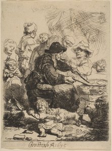La mujer de los panqueques de Rembrandt van Rijn