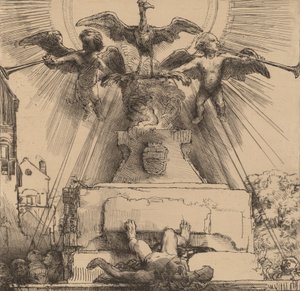El Fénix o la estatua derribada
