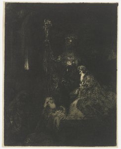 La presentación en el templo
La presentación en el templo de forma oscura de Rembrandt van Rijn