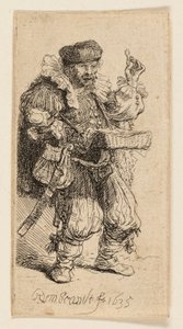 El charlatán de Rembrandt van Rijn