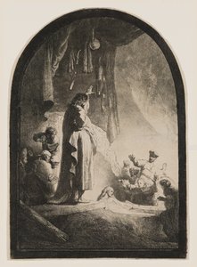 La resurrección de Lázaro de Rembrandt van Rijn