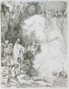 La resurrección de Lázaro, 1642 de Rembrandt van Rijn