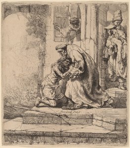 El regreso del hijo pródigo de Rembrandt van Rijn