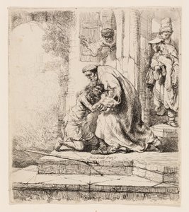 El regreso del hijo pródigo de Rembrandt van Rijn