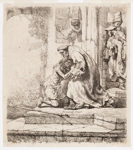 El regreso del hijo pródigo de Rembrandt van Rijn