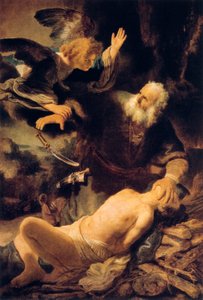 El sacrificio de Isaac, 1635 de Rembrandt van Rijn