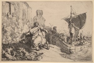 El barco de la fortuna de Rembrandt van Rijn