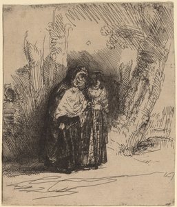 La gitana española "Preciosa" de Rembrandt van Rijn