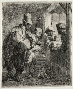 Los músicos ambulantes, c. 1635