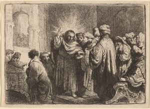 El tributo de Rembrandt van Rijn