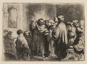 El tributo de Rembrandt van Rijn