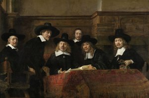 Los síndicos del gremio de pañeros de Ámsterdam, conocidos como 