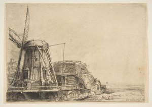 El Molino de Viento de Rembrandt van Rijn