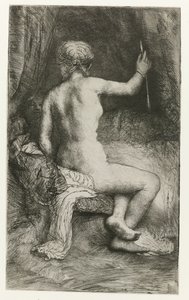 La mujer de la flecha
La mujer de la flecha de Rembrandt van Rijn
